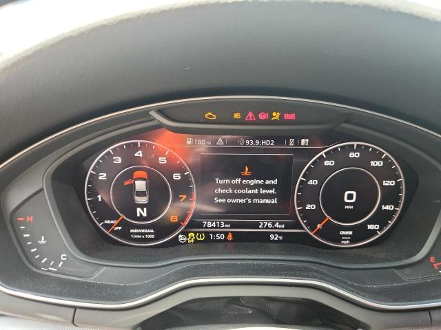2017 AUDI A4 PREMIUM WAUENAF48HN008530