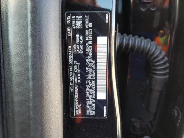 2016 VOLVO S60 PREMIE - YV126MFK5G2405867