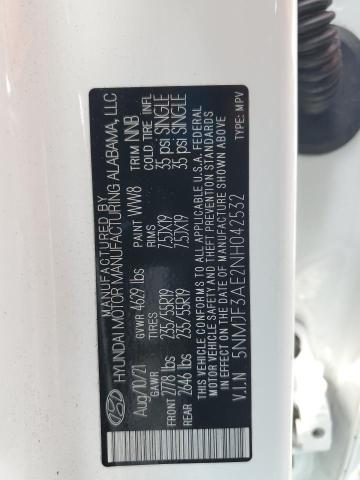 2022 HYUNDAI TUCSON SEL 5NMJF3AE2NH042532