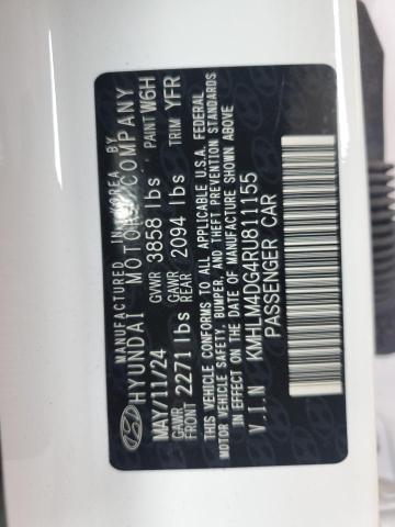 2024 HYUNDAI ELANTRA SE - KMHLM4DG4RU811155