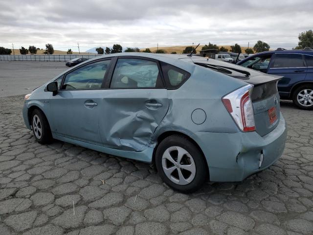 TOYOTA PRIUS 2015 turquoise hatchbac hybrid engine JTDKN3DU3F2002363 photo #3