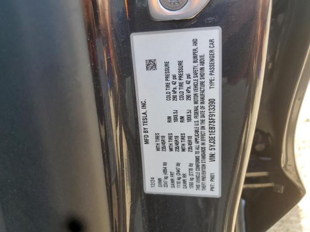 2025 TESLA MODEL 3 5YJ3E1EB7SF913390