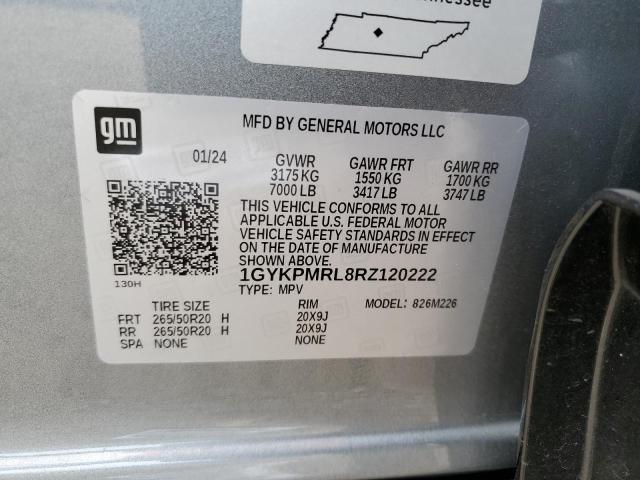 2024 CADILLAC LYRIQ TECH 1GYKPMRL8RZ120222