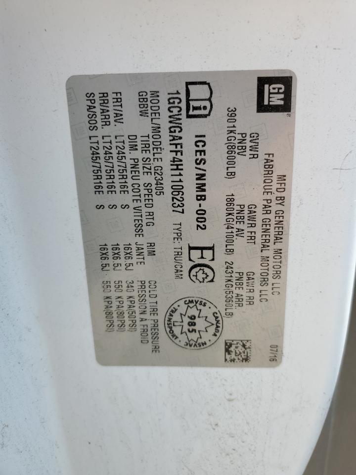 CHEVROLET EXPRESS G2