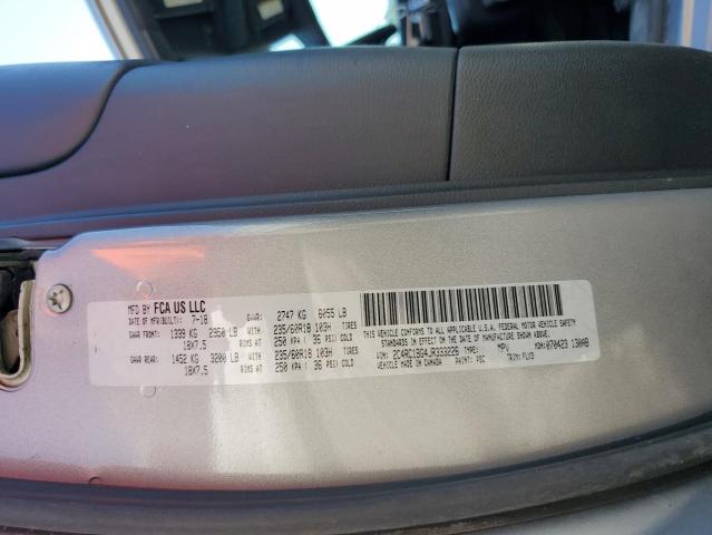 2018 CHRYSLER PACIFICA 2C4RC1BG4JR333226