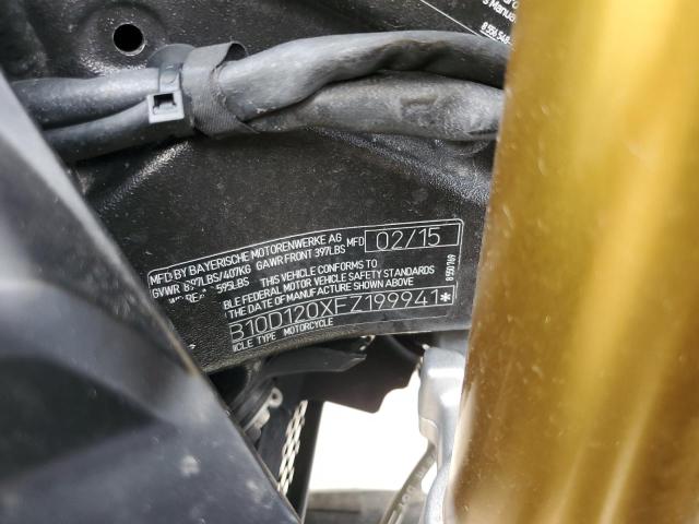2015 BMW S 1000 R WB10D120XFZ199941