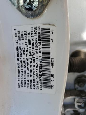 2013 HONDA CIVIC EX - 19XFB2F84DE252277