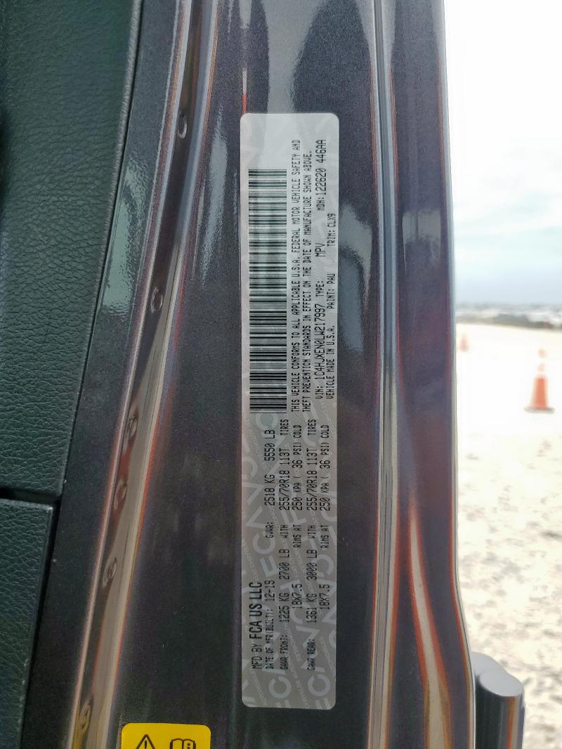 2020 JEEP WRANGLER U 1C4HJXEN0LW217997