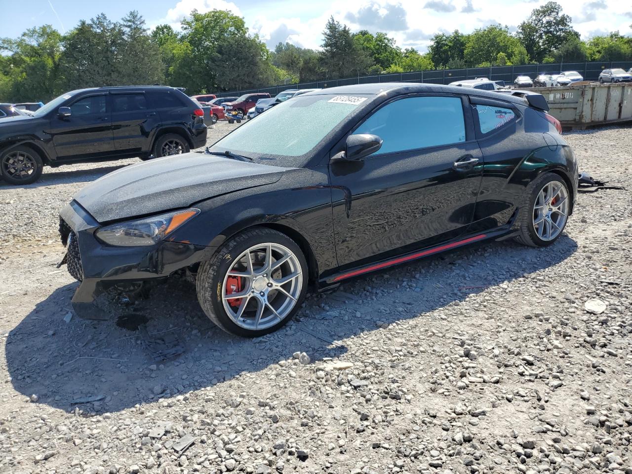 Lot #3292207228 2019 HYUNDAI VELOSTER N
