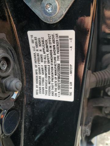 2016 HONDA CIVIC TOUR 19XFC1F98GE220064