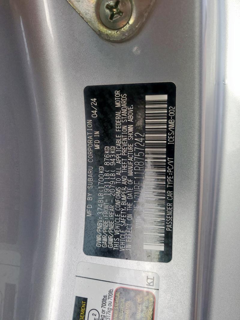 2024 TOYOTA GR 86 PREM JF1ZNBE11R8757242