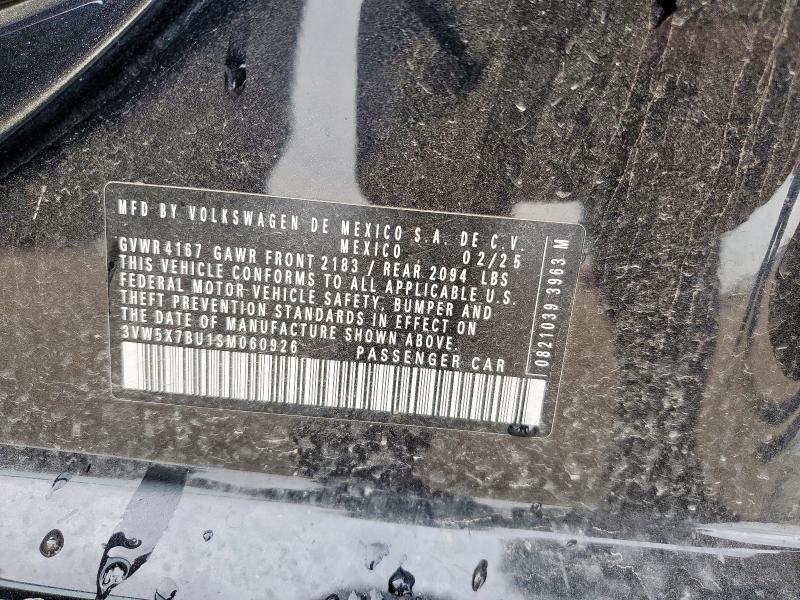 2025 VOLKSWAGEN JETTA S - 3VW5X7BU1SM060926