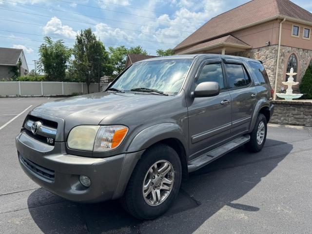 TOYOTA SEQUOIA LI 2005 gray 4dr spor gas 5TDBT48A85S249297 photo #1