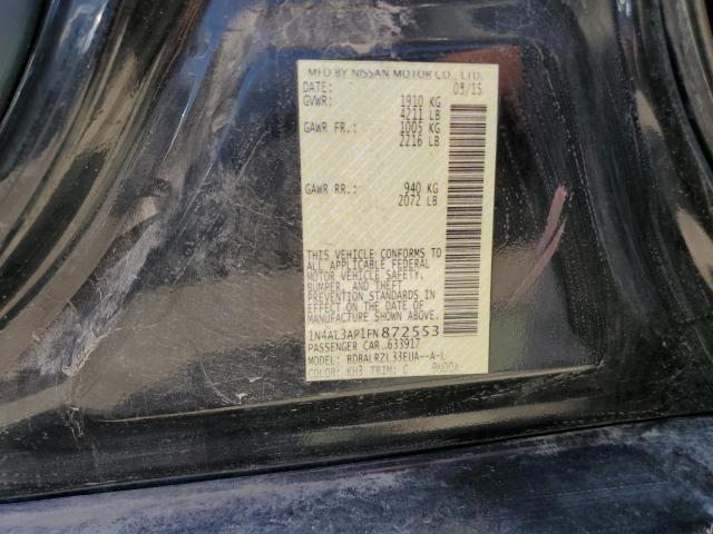 2015 NISSAN ALTIMA 2.5 - 1N4AL3AP1FN872553