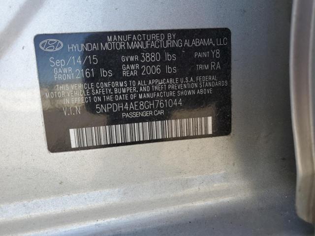 2016 HYUNDAI ELANTRA SE - 5NPDH4AE8GH761044