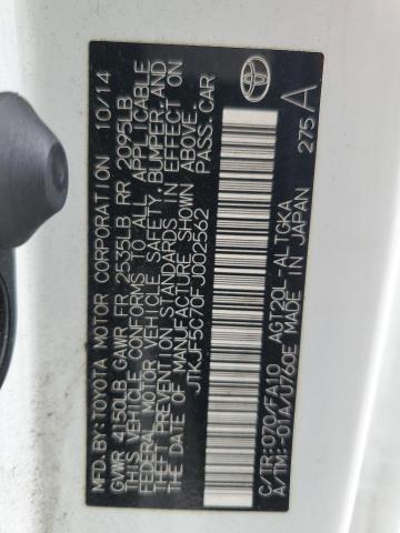 2015 TOYOTA SCION TC - JTKJF5C70FJ002562