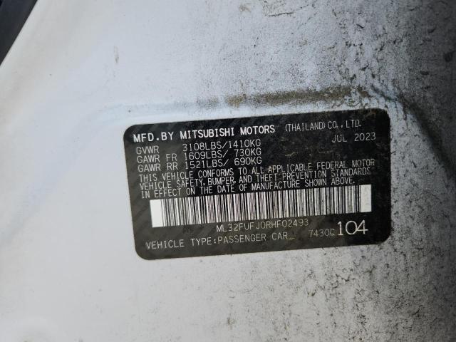 2024 MITSUBISHI MIRAGE G4 ML32FUFJ0RHF02493