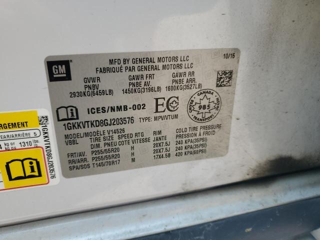2016 GMC ACADIA DEN - 1GKKVTKD8GJ203576