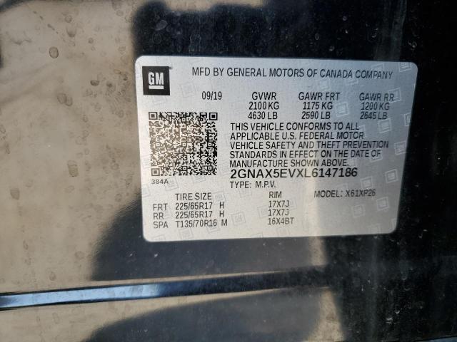 2020 CHEVROLET EQUINOX 2GNAX5EVXL6147186
