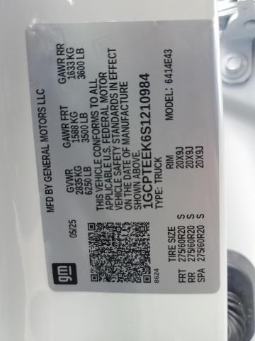 2025 CHEVROLET COLORADO T 1GCPTEEK6S1210984