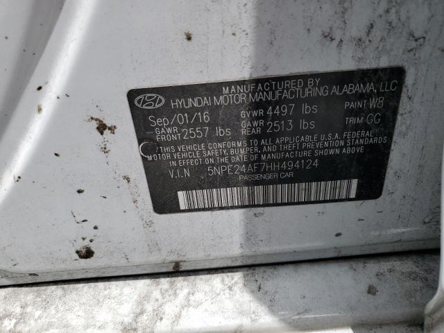 2017 HYUNDAI SONATA SE - 5NPE24AF7HH494124