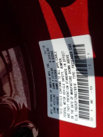 2017 HONDA ACCORD SPORT SPECIAL EDITION 1HGCR2F12HA078916
