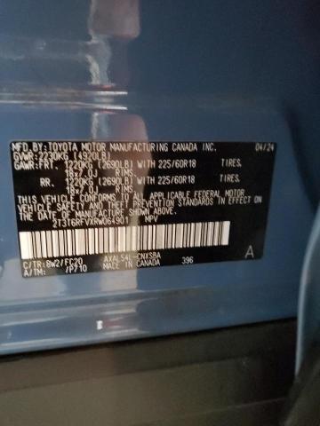 2024 TOYOTA RAV4 SE 2T3T6RFVXRW064901