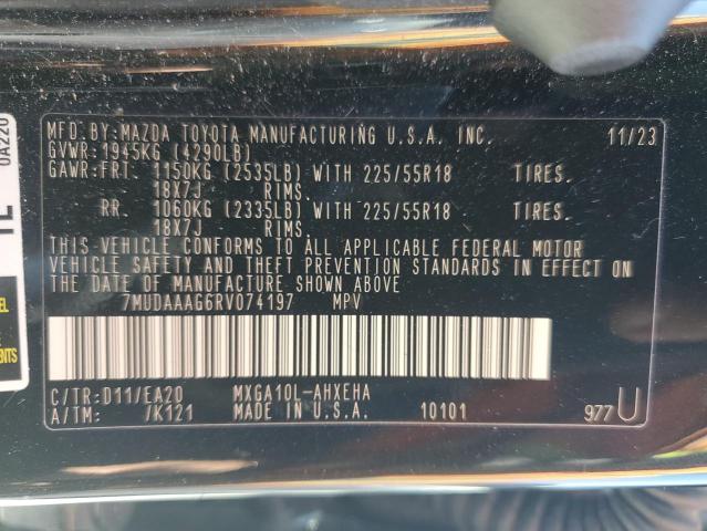 2024 TOYOTA COROLLA CR - 7MUDAAAG6RV074197