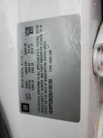 2016 BUICK VERANO 1G4PP5SK2G4106180