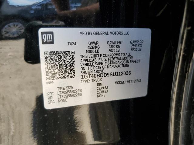 2025 GMC HUMMER PIC 1GT40BDD9SU112026