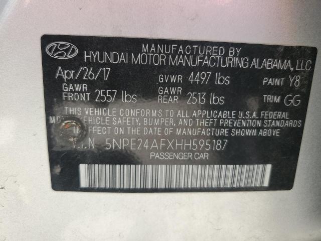 2017 HYUNDAI SONATA SE - 5NPE24AFXHH595187