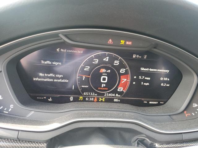 2019 AUDI S4 PREMIUM WAUB4AF44KA013230