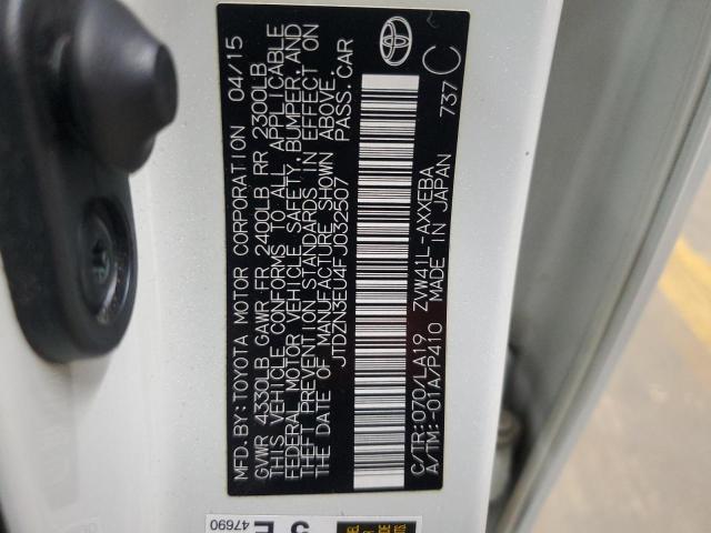 2015 TOYOTA PRIUS V JTDZN3EU4FJ032507