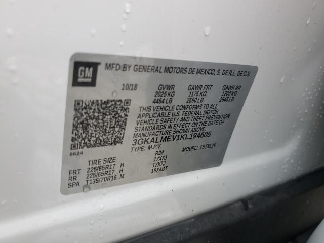2019 GMC TERRAIN SL #3292277540