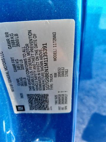 2021 GMC CANYON ELE 1GTG5BEN1M1135391