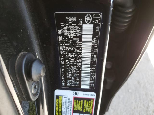 2014 TOYOTA COROLLA L - 2T1BURHE5EC114641
