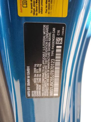 2018 BMW M2 WBS1J5C55J7B70123