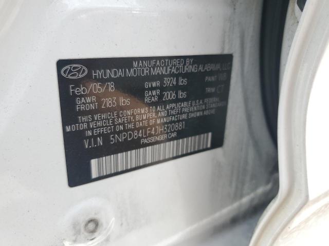 2018 HYUNDAI ELANTRA SE - 5NPD84LF4JH320881