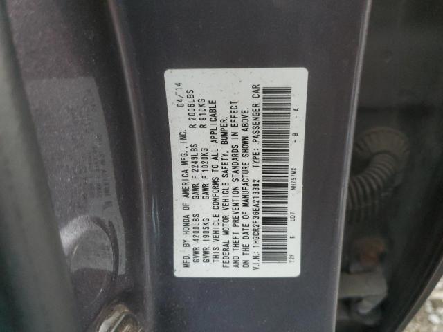 2014 HONDA ACCORD LX - 1HGCR2F36EA213392