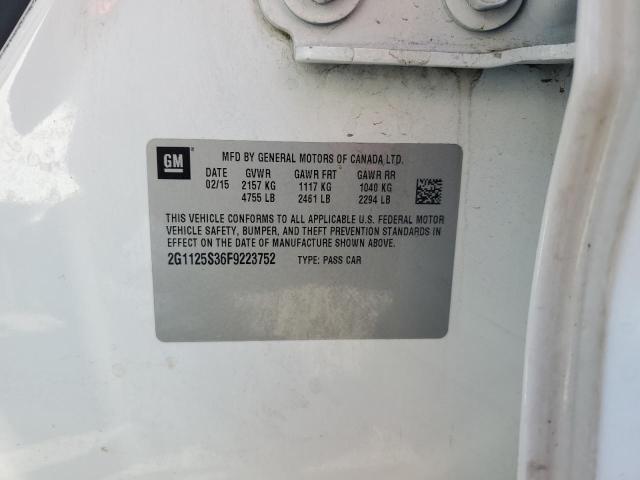 2015 CHEVROLET IMPALA LT - 2G1125S36F9223752