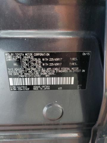 2015 TOYOTA RAV4 LE - JTMBFREV2FD142982