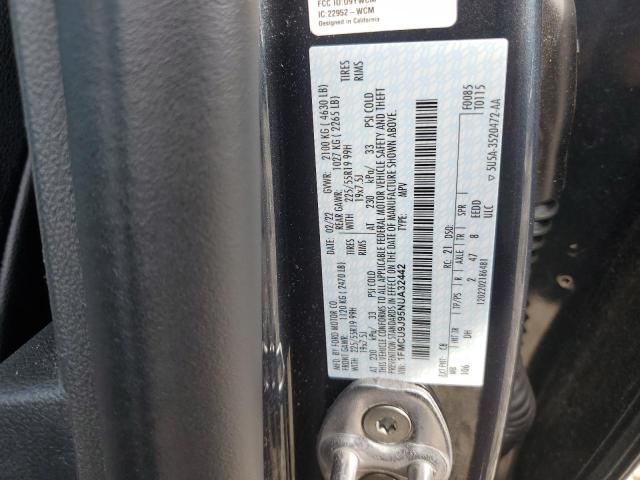 2022 FORD ESCAPE TIT - 1FMCU9J95NUA32442