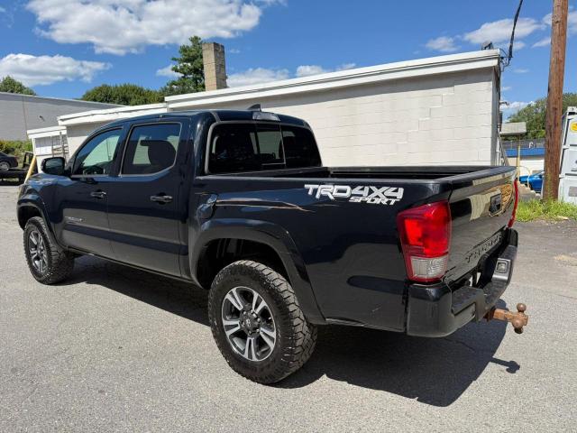TOYOTA TACOMA DOU 2017 charcoal crew pic gas 3TMCZ5ANXHM053114 photo #4