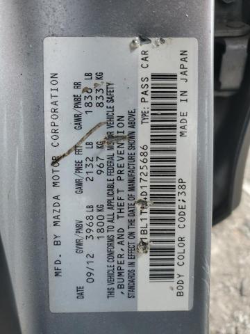 2013 MAZDA 3 I - JM1BL1TF4D1725686