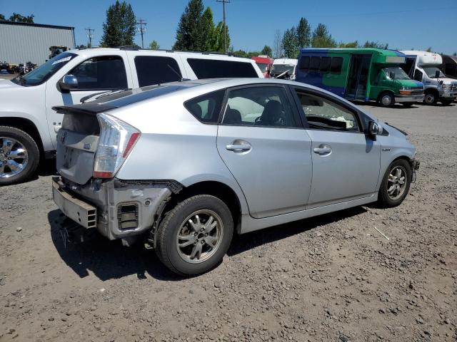 TOYOTA PRIUS 2010 silver  hybrid engine JTDKN3DU6A1025585 photo #4