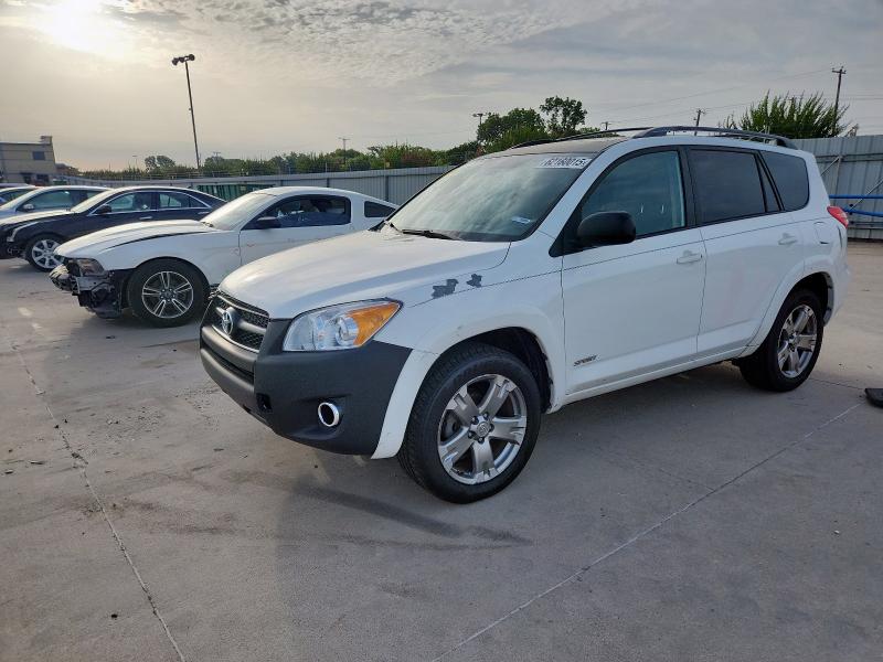 TOYOTA RAV4 SPORT 2010 white  gas 2T3WF4DV4AW029830 photo #1