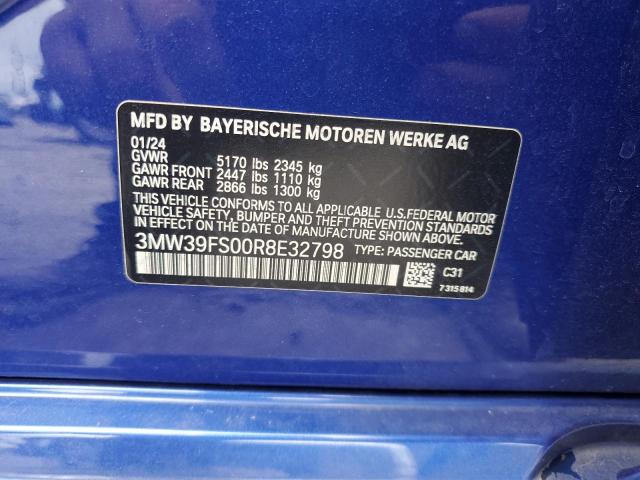 2024 BMW 330XE 3MW39FS00R8E32798