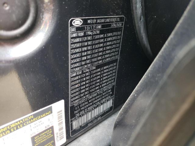2018 LAND ROVER RANGE ROVE - SALYM2RX7JA734142