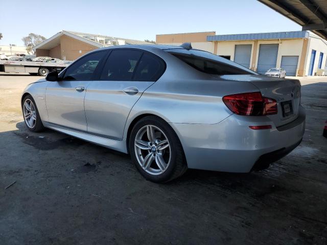 BMW 550 XI 2014 silver sedan 4d gas WBAKP9C55ED693077 photo #3