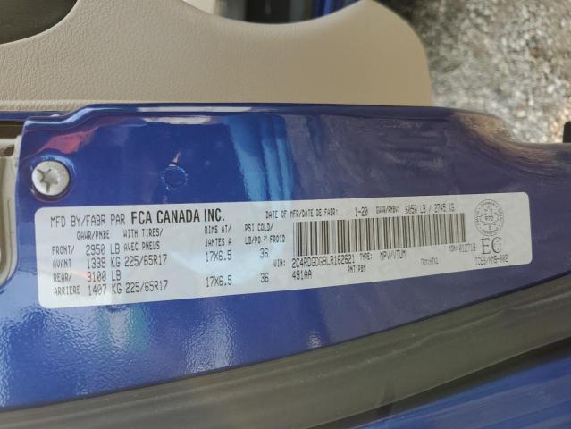 2020 DODGE GRAND CARAVAN CREW 2C4RDGDG9LR162621